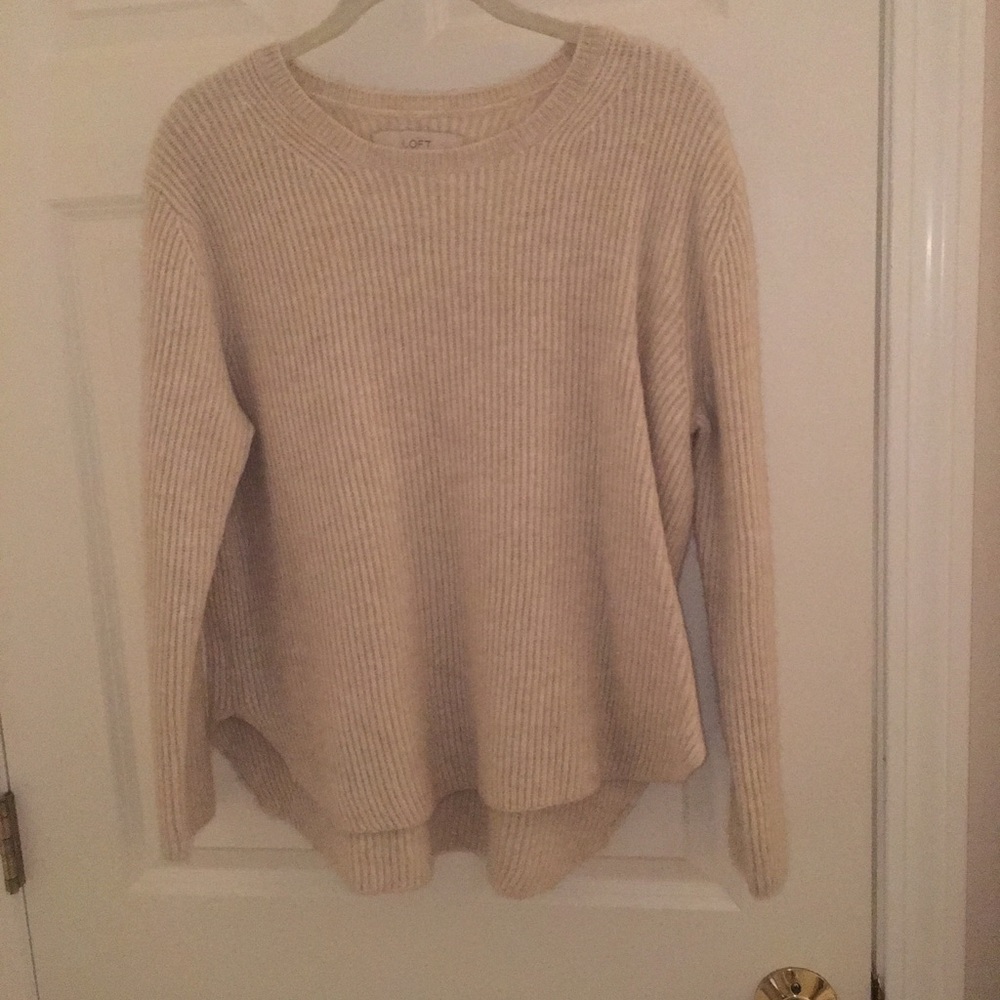 Cream sweater